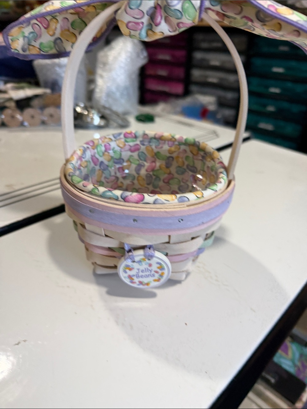 Longaberger 2000 Jelly Bean Basket Set